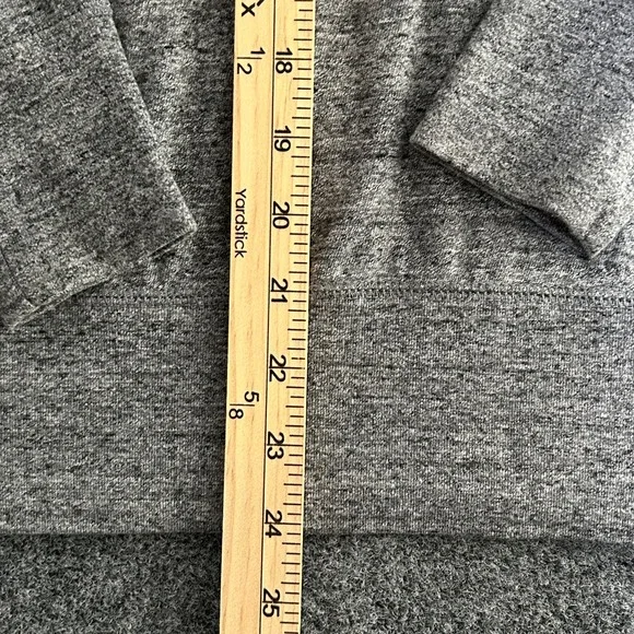 Nike Gray Long Sleeve Lightweight T-shirt Size Small Just Do It Logo (Unisex) - Picture 4 of 7